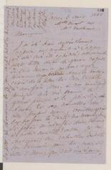 4 vues  - Vernet, Anna. Lettre autographe signée à Jean-Henri Merle d\'Aubigné. - Carra, 3 août 1868 (ouvre la visionneuse)