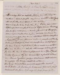 4 vues [Wilks, Mark ?]. Lettre autographe signée à Jean-Henri Merle d'Aubigné. - Paris, 17 janvier 1835