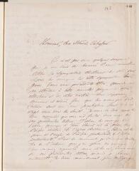 8 vues  - Wautier, [H. ?]. Lettre autographe signée à Jean-Henri Merle d\'Aubigné. - Bévilard, 10 janvier 1868 (ouvre la visionneuse)