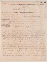 4 vues Fazy-Alléon, [Jean-Antoine]. Lettre autographe signée au professeur [Jean-Henri] Merle d'Aubigné. - Genève, 9 décembre 1848