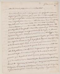4 vues  - Geymonat. Lettre autographe signée à Jean-Henri Merle d\'Aubigné. - Gênes, 1858 (ouvre la visionneuse)