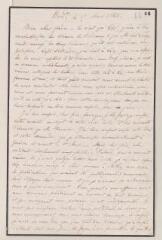 4 vues La Harpe, L[ouis]-H[enri] de, [pasteur]. Lettre autographe signée à Jean-Henri Merle d'Aubigné. - Bordeaux, 17 mars 1863