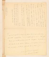 2 vues  - Poictevin, Francis. Lettre autographe signée à [Paul Verlaine]. - [Paris, 1886] (ouvre la visionneuse)