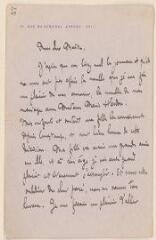 6 vues  - Ferrier, Gabriel. 2 lettres autographes signées à Jules Lefebvre. - Paris, 11 septembre 1906 - 30 décembre 1908 (ouvre la visionneuse)