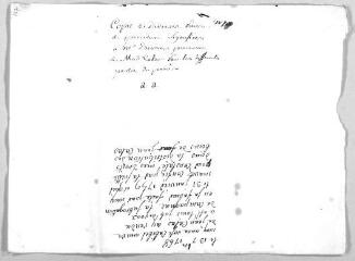 76 vues  - Liasse de divers papiers signifiés à Duroux, procureur, dans le cours de l\'instance entre Anne Rose Calas, les créanciers de feu son mari, Valette de Falgous, le receveur des domaines et le procureur général. - Toulouse, 17 novembre 1761 - 27 juin 1764 (ouvre la visionneuse)
