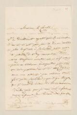 4 vues Chotek, Karl Graf. Lettre autographe signée au comte [Boutourline ?]. - Prague, 4 septembre 1842