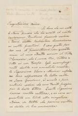 4 vues  - Finck, Roberto. Lettre autographe signée à Rigoli. - Rome, 27 mai 1819. (Italien) (ouvre la visionneuse)