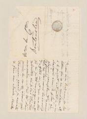 2 vues  - Lamoyella, J. Lettre autographe signée à la comtesse Boutourline. - Sans lieu ni date (ouvre la visionneuse)