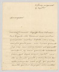 4 vues Voltaire. Lettre autographe signée à l'abbé François-Joachim de Pierre de Bernis.- Ferney, 8 septembre [1761]