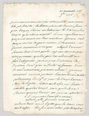 4 vues Voltaire. Lettre autographe signée à Jean-Louis-Vincent Capperonnier de Gauffecourt.- Montriond, 25 j[anvi]er 1756