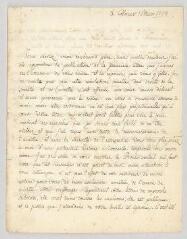 4 vues  - Voltaire. Lettre signée au Père Joseph de Menoux.- Colmar, 16 mars 1754 (ouvre la visionneuse)