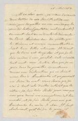 2 vues Voltaire. Lettre signée à [Gabriel Cramer.- Ferney], 26 mai 1768