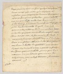 2 vues  - Voltaire. Lettre autographe signée à [Feuillet.- Cirey, 1738 ?] (ouvre la visionneuse)