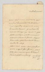 4 vues  - Voltaire. Lettre autographe signée à Louis-Gaspard Fabry.- [Ferney, 1 octobre 1762] (ouvre la visionneuse)