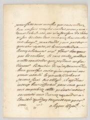 4 vues  - Voltaire. Lettre autographe signée à Michel Lambert.- Lyon, 23 novembre [1754] (ouvre la visionneuse)