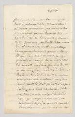 4 vues Voltaire. Lettre autographe signée à Jean Le Rond d'Alembert.- [s.l.], 18 juillet [1766]