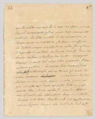 4 vues Voltaire. Lettre autographe au comte Francesco Algarotti.- Paris, 13 novembre [1746]