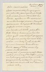 2 vues  - Voltaire. Lettre autographe signée à Jean Le Rond d\'Alembert.- Lausanne, 1 septembre [1757] (ouvre la visionneuse)