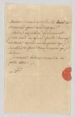 2 vues Voltaire. Lettre autographe signée à Gabriel Cramer.- [s.l.], 13 octobre [1760 ?]