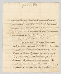 4 vues  - Voltaire. Lettre autographe signée à François-Achard Joumard Tison, marquis d\'Argence.- Ferney, 26 octobre 1761 (ouvre la visionneuse)
