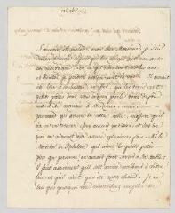 5 vues  - Voltaire. Lettre à François-Achard Joumard Tison, marquis d\'Argence.- [sans lieu], 12 novembre 1764 (ouvre la visionneuse)