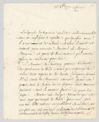 4 vues  - Voltaire. Lettre signée à François-Achard Joumard Tison, marquis d\'Argence.- Ferney, 15 octobre 1773 (ouvre la visionneuse)