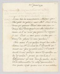 4 vues  - Voltaire. Lettre signée à François-Achard Joumard Tison, marquis d\'Argence.- [Ferney], 23 janvier 1778 (ouvre la visionneuse)
