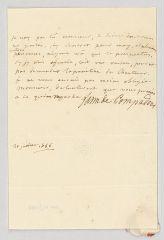 4 vues Pompadour, Jeanne Antoinette Poisson Le Normant d'Etioles, duchesse de. Lettre autographe signée à Voltaire.- [s.l.], 20 juillet 1756