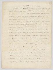 4 vues  - Saxe-Gotha, Louise-Dorothée duchesse de. Copies anciennes de 6 lettres avec signatures rapportées \'L.D.D.S.\' à Voltaire.- Paris, 15 août 1754 (ouvre la visionneuse)