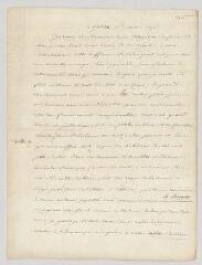 2 vues  - Saxe-Gotha, Louise-Dorothée duchesse de. Copies anciennes de 6 lettres avec signatures rapportées \'L.D.D.S.\' à Voltaire.- Paris, 17 janvier 1756 (ouvre la visionneuse)