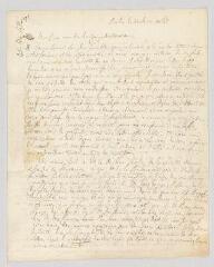 4 vues Formey, Jean-Henri-Samuel. Lettre autographe signée à Pierre-Jean Grosley.- Berlin, 30 mars 1765