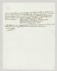 4 vues  - N. Billet autographe à Alexandre-Marie-François de Paule de Dompierre d\'Hornoy.- [Paris], 6 juin 1778 (ouvre la visionneuse)