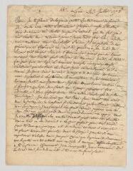 4 vues  - Desjardins, Philippe-Jean-Louis. Lettre autographe signée à Pierre-Marin Rouph de Varicourt.- Lyon, 22 juillet 1778 (ouvre la visionneuse)
