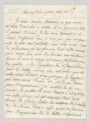 4 vues  - Grimm, baron Frédéric Melchior von. Lettre autographe signée à [Charles-Joseph Panckoucke].- [s.l.], 27 [novembre 1778] (ouvre la visionneuse)