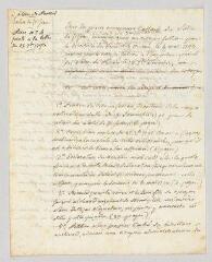 4 vues  - Falbaire de Quingey, Charles-Georges Fenouillot de. Pièce autographe signée.- [s.l.], 18 septembre 1793 (ouvre la visionneuse)