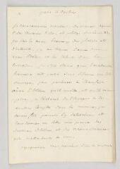 4 vues  - Chabanon, Michel-Paul Guy de. Lettre autographe signée à Jean-Baptiste Britard, dit Brizard.- Paris, 6 décembre [1790] (ouvre la visionneuse)