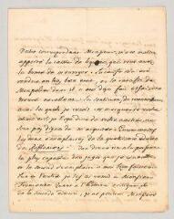 4 vues  - Dubos, abbé Jean-Baptiste. Lettre autographe au comte de Brancas-Rochefort.- [Paris], 7 octobre 1740 (ouvre la visionneuse)