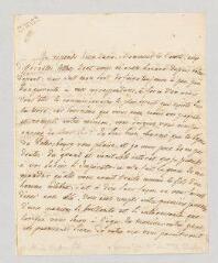 3 vues  - Grimm, baron Frédéric Melchior von. Lettre autographe signée à Georges-Louis-Marie de Buffon.- Paris, 25 septembre 1782. (ouvre la visionneuse)
