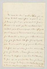 6 vues  - Talma, Julie. Lettre autographe signée à Julie Simons-Candeille.- Paris, 1798. (ouvre la visionneuse)