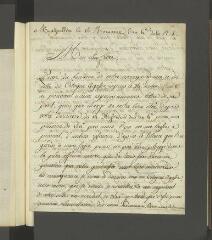 4 vues  - Panckoucke, Théodore. Lettre autographe signée à son père, Charles-Joseph Panckoucke. - Montpellier, 1797 (ouvre la visionneuse)