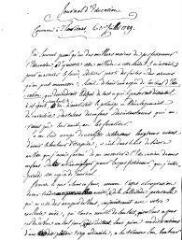 75 vues  - \'Journal d\'éducation\' de Marianne et Charles Prevost, pour les années 1785-1808. Par Prevost-Dassier. Commencé en 1789 (ouvre la visionneuse)