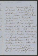 4 vues Maunoir, Théodore. Lettre autographe signée à Ernest Naville. - Sans lieu, août 1857