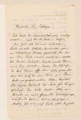 10 vues Heim, Albert (géologue). 5 lettres et cartes autographes signées à Charles Soret.- Hottingen, Flims, Zürich et sans lieu, 2 mars 1882 - 18 juin 1898 (dont 4 en allemand)