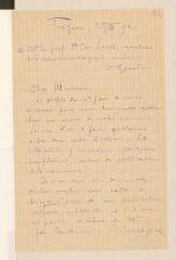 6 vues  - Früh, J[ohann Jakob]. 2 lettres et carte autographes signées à Charles Soret.- Trogen, Zürich, 25 mars - 8 mai 1898 (ouvre la visionneuse)