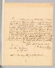 4 vues Quincey, Thomas de. Lettre autographe signée à Adolphe Pictet, au sujet d'une critique des 