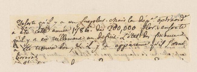 6 vues  - [Auteurs non identifiés]. 3 fragments de lettres autographes de proches [dont son père ?] à P. Prevost [?].- [Sans lieu, juin 1786?-?] (ouvre la visionneuse)
