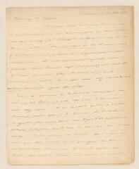 8 vues  - Cazenove, John. Lettre autographe signée à Pierre Prevost.- Londres, 30 novembre 1822 (ouvre la visionneuse)