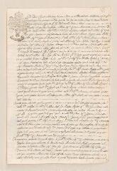 4 vues Acte de succession d'Aimé Regny. - Gênes, 8 juin 1771. (Italien)