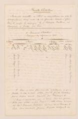 22 vues Notice sur la famille Castellini et papiers concernant la succession de Balthasar Castellini