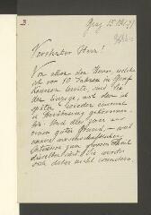 34 vues  - Schuchardt, Hugo. 10 lettres autographes signées à Eugène Ritter.- Graz, 15 octobre 1877 - 5 janvier 1900 (ouvre la visionneuse)